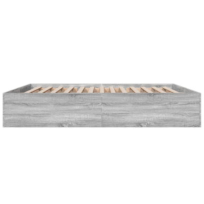 Giroletto Grigio Sonoma 200x200 cm in Legno Multistrato - homemem39
