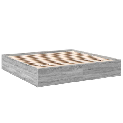 Giroletto Grigio Sonoma 200x200 cm in Legno Multistrato - homemem39