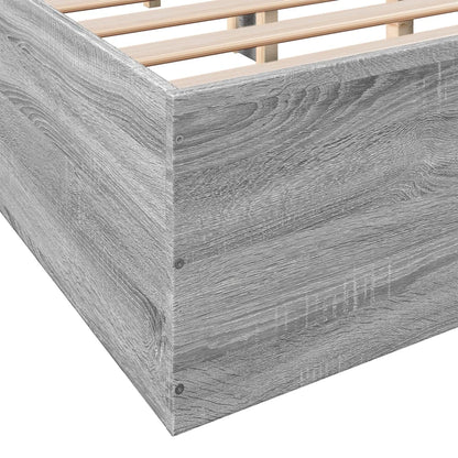 Giroletto Grigio Sonoma 140x200 cm in Legno Multistrato - homemem39