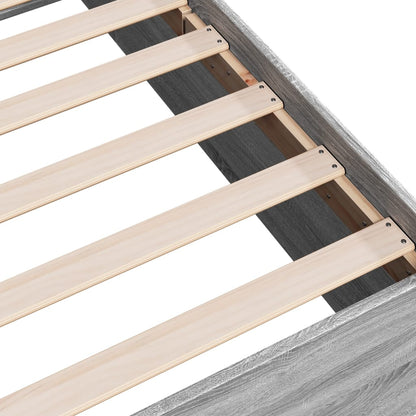 Giroletto Grigio Sonoma 140x200 cm in Legno Multistrato - homemem39