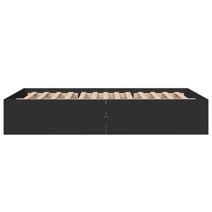 Giroletto Nero 120x190 cm in Legno Multistrato - homemem39