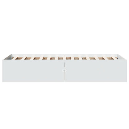 Giroletto Bianco 90x190 cm in Legno Multistrato - homemem39