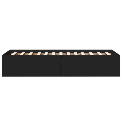 Giroletto Nero 90x190 cm in Legno Multistrato | homemem39