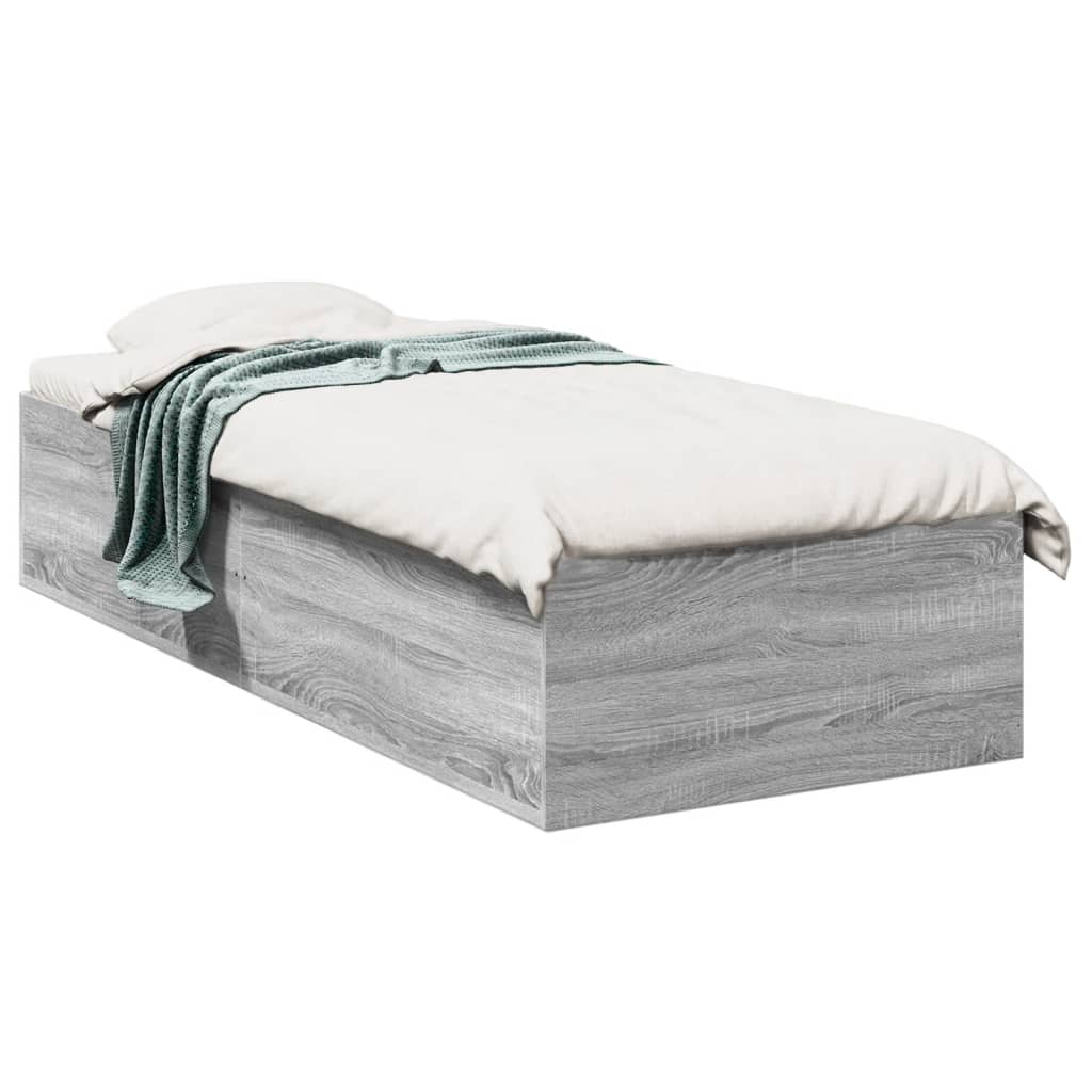 Giroletto senza Materasso Rovere Sonoma 90x190 cm | homemem39