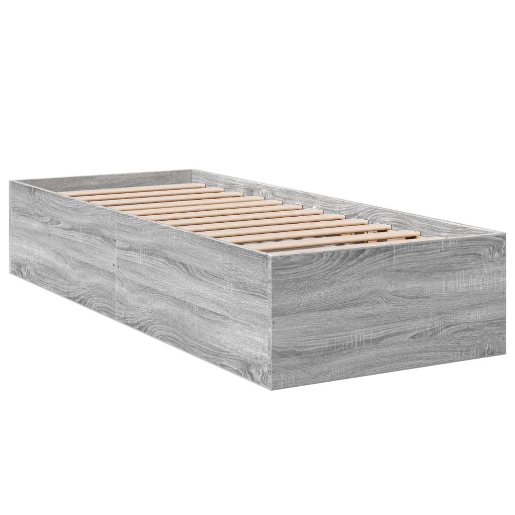 Giroletto senza Materasso Rovere Sonoma 90x190 cm | homemem39