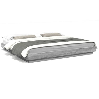 Giroletto Grigio Sonoma 200x200 cm in Legno Multistrato | homemem39