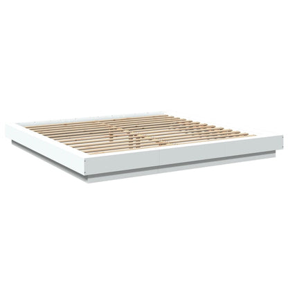 Giroletto Bianco 180x200 cm in Legno Multistrato | homemem39
