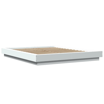 Giroletto Bianco 160x200 cm in Legno Multistrato | homemem39