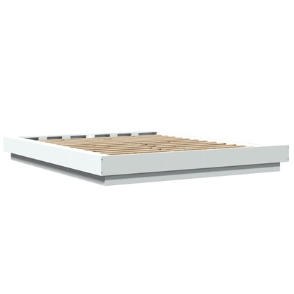Giroletto Bianco 160x200 cm in Legno Multistrato | homemem39