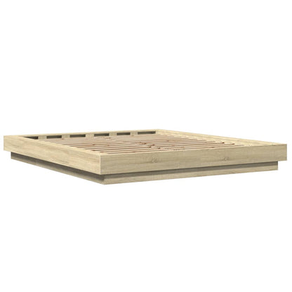 Giroletto Rovere Sonoma 160x200 cm in Legno Multistrato - homemem39