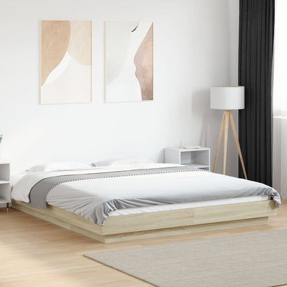 Giroletto Rovere Sonoma 150x200 cm in Legno Multistrato | homemem39
