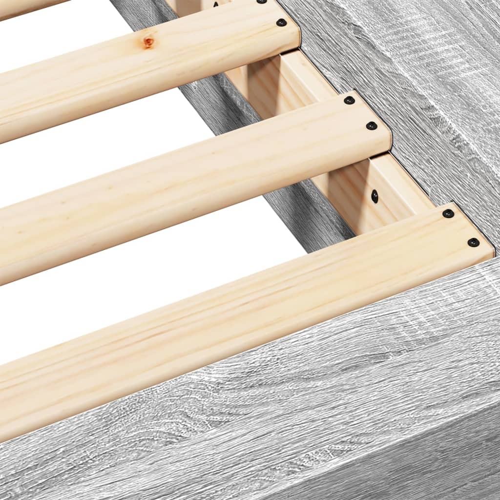 Giroletto Grigio Sonoma 150x200 cm in Legno Multistrato | homemem39
