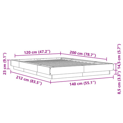 Giroletto Bianco 120x200 cm in Legno Multistrato | homemem39