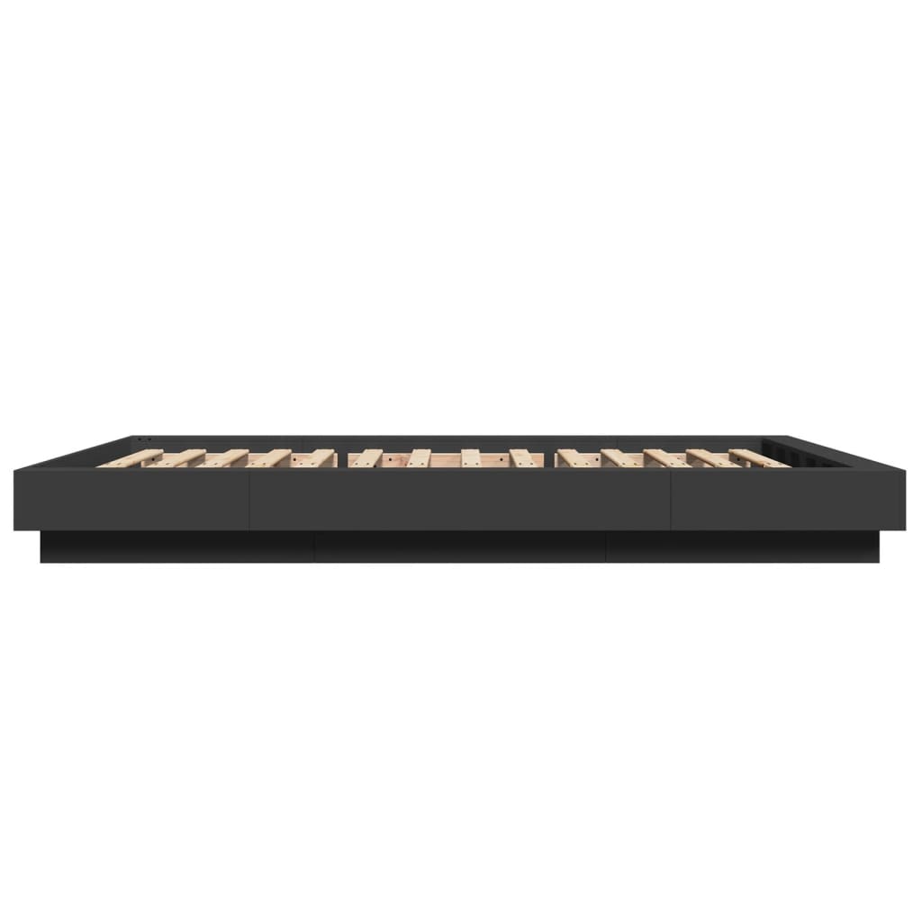 Giroletto Nero 120x200 cm in Legno Multistrato | homemem39