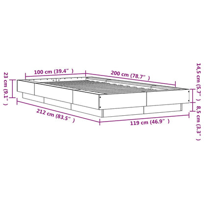 Giroletto Bianco 100x200 cm in Legno Massello | homemem39