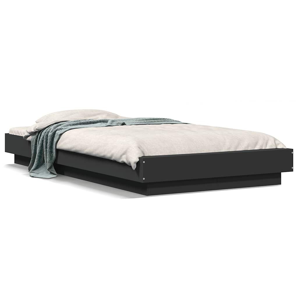 Giroletto Nero 100x200 cm in Legno Multistrato | homemem39
