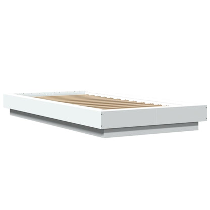 Giroletto Bianco 90x200 cm in Legno Multistrato | homemem39