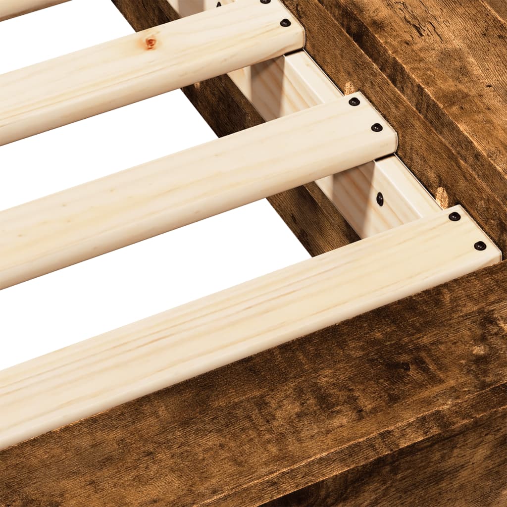 Giroletto Rovere Fumo 90x200 cm in Legno Multistrato | homemem39