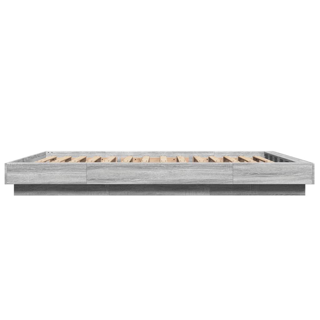 Giroletto Grigio Sonoma 140x190 cm in Legno Multistrato | homemem39