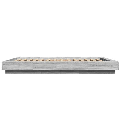 Giroletto Grigio Sonoma 140x190 cm in Legno Multistrato | homemem39