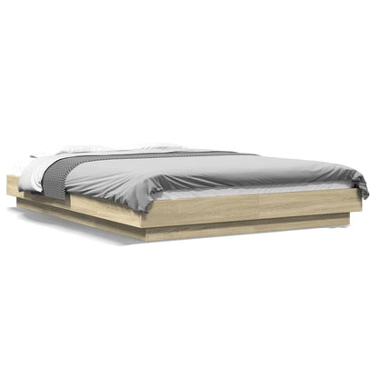 Giroletto Rovere Sonoma 135x190 cm in Legno Multistrato | homemem39