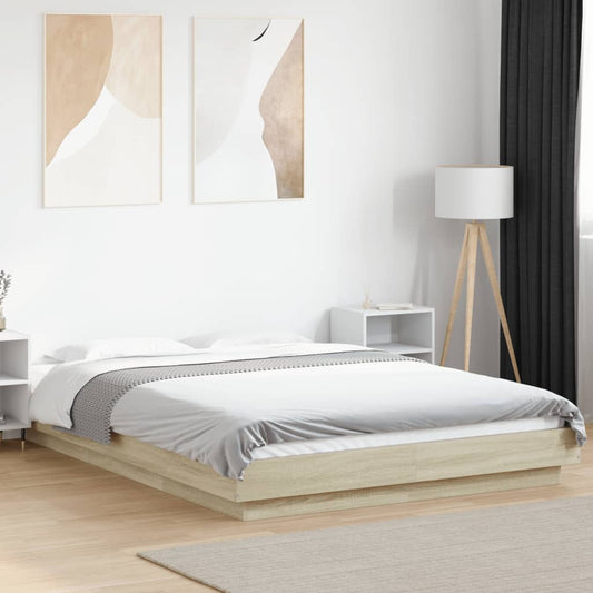 Giroletto Rovere Sonoma 135x190 cm in Legno Multistrato | homemem39