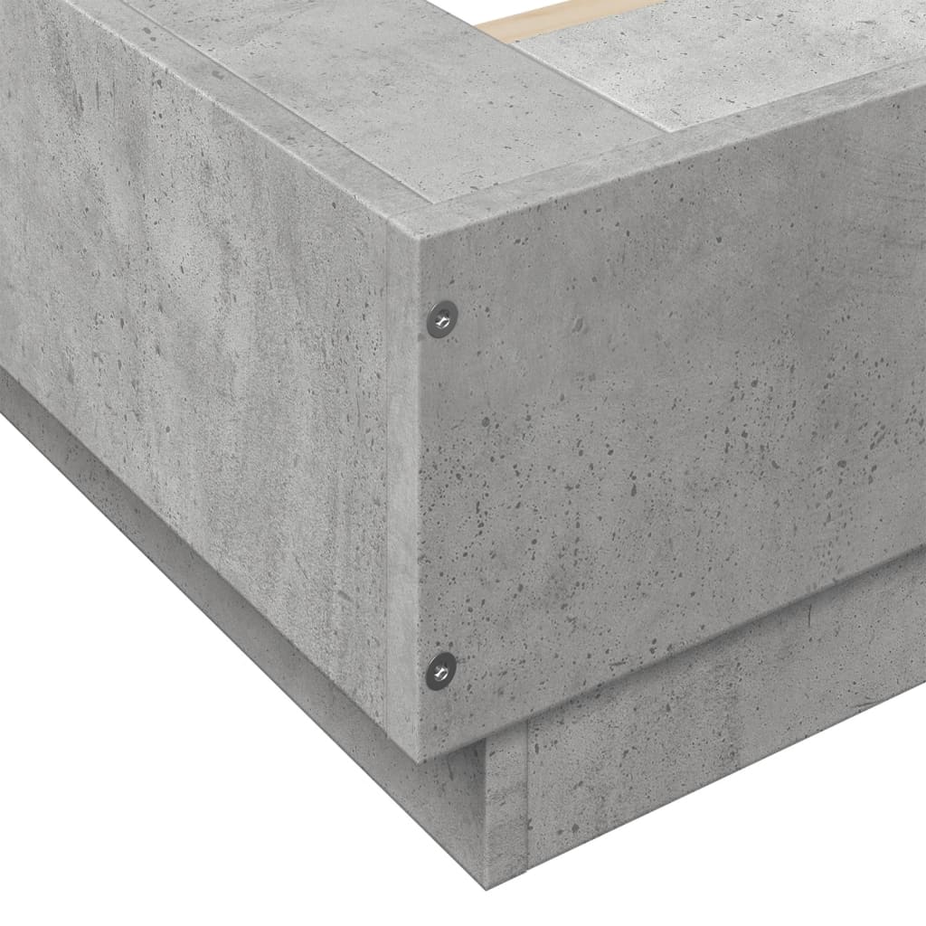 Giroletto Grigio Cemento 135x190 cm in Legno Multistrato | homemem39