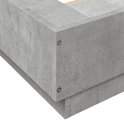 Giroletto Grigio Cemento 135x190 cm in Legno Multistrato | homemem39