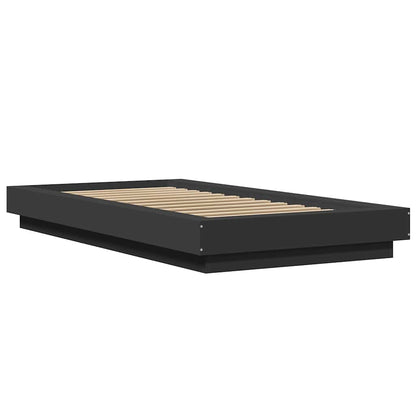Giroletto Nero 90x190 cm in Legno Multistrato | homemem39