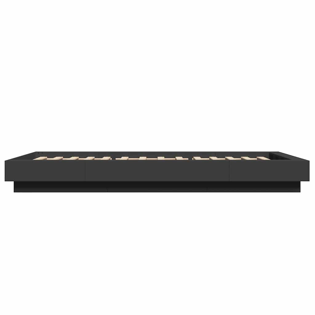 Giroletto Nero 90x190 cm in Legno Multistrato | homemem39