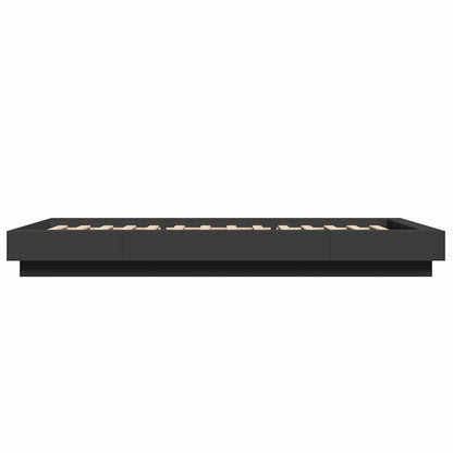 Giroletto Nero 90x190 cm in Legno Multistrato | homemem39