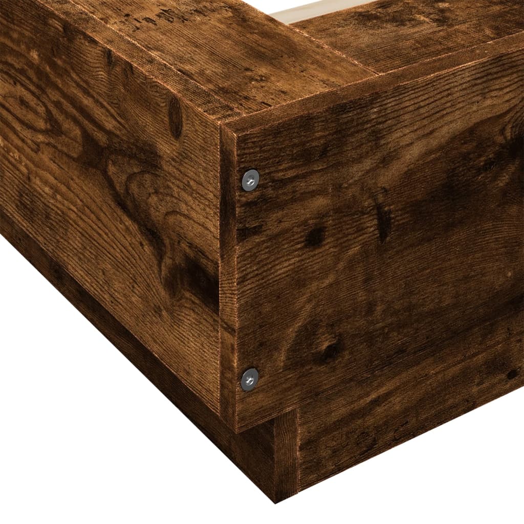 Giroletto Rovere Fumo 90x190 cm in Legno Multistrato | homemem39