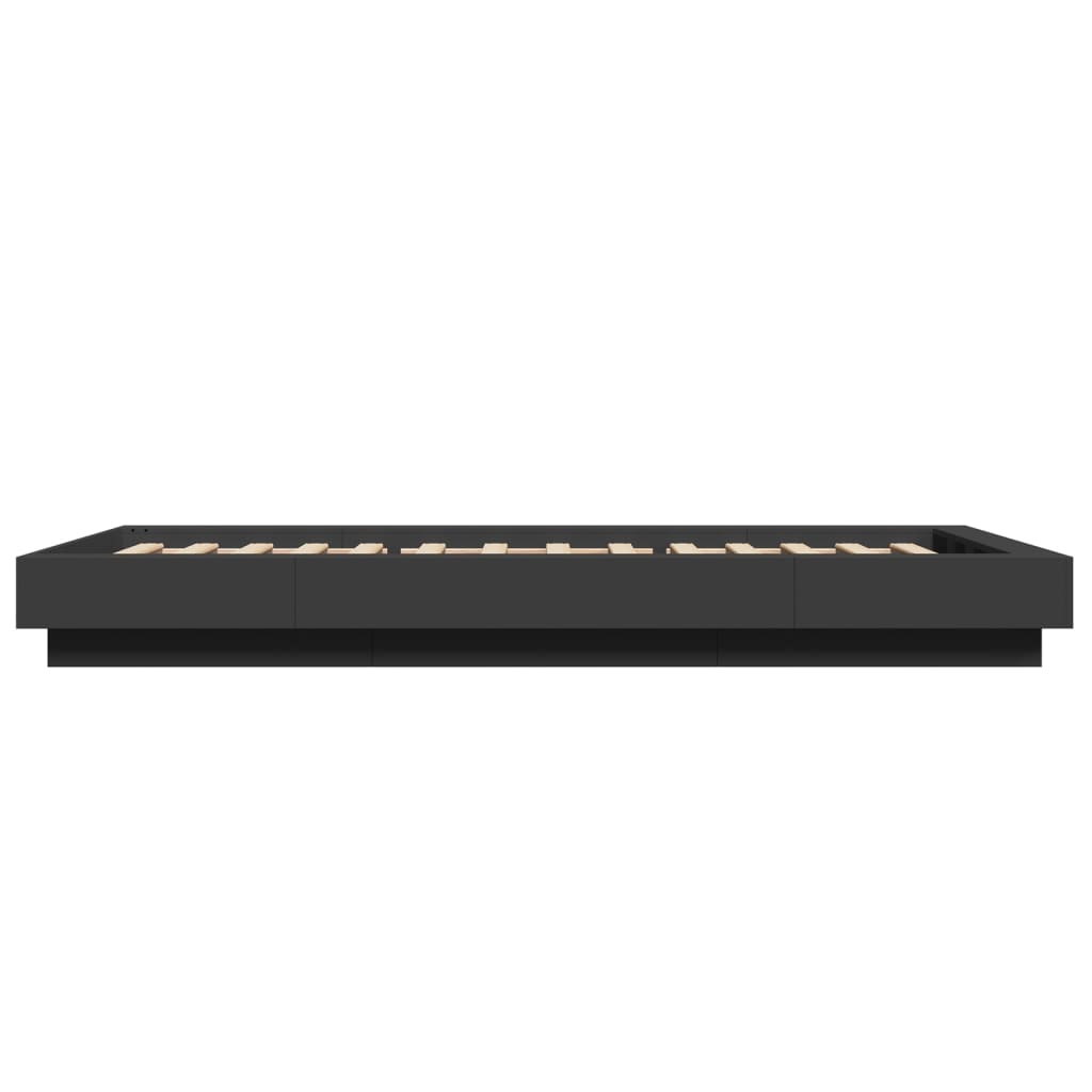 Giroletto Nero 75x190 cm in Legno Multistrato | homemem39