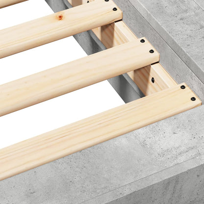 Giroletto Grigio Cemento 75x190 cm in Legno Multistrato | homemem39