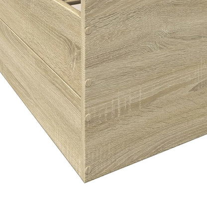 Giroletto Cassetti Rovere Sonoma 90x200 cm Legno Multistrato | homemem39