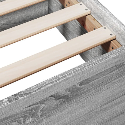 Giroletto Cassetti Grigio Sonoma 75x190 cm Legno Multistrato | homemem39