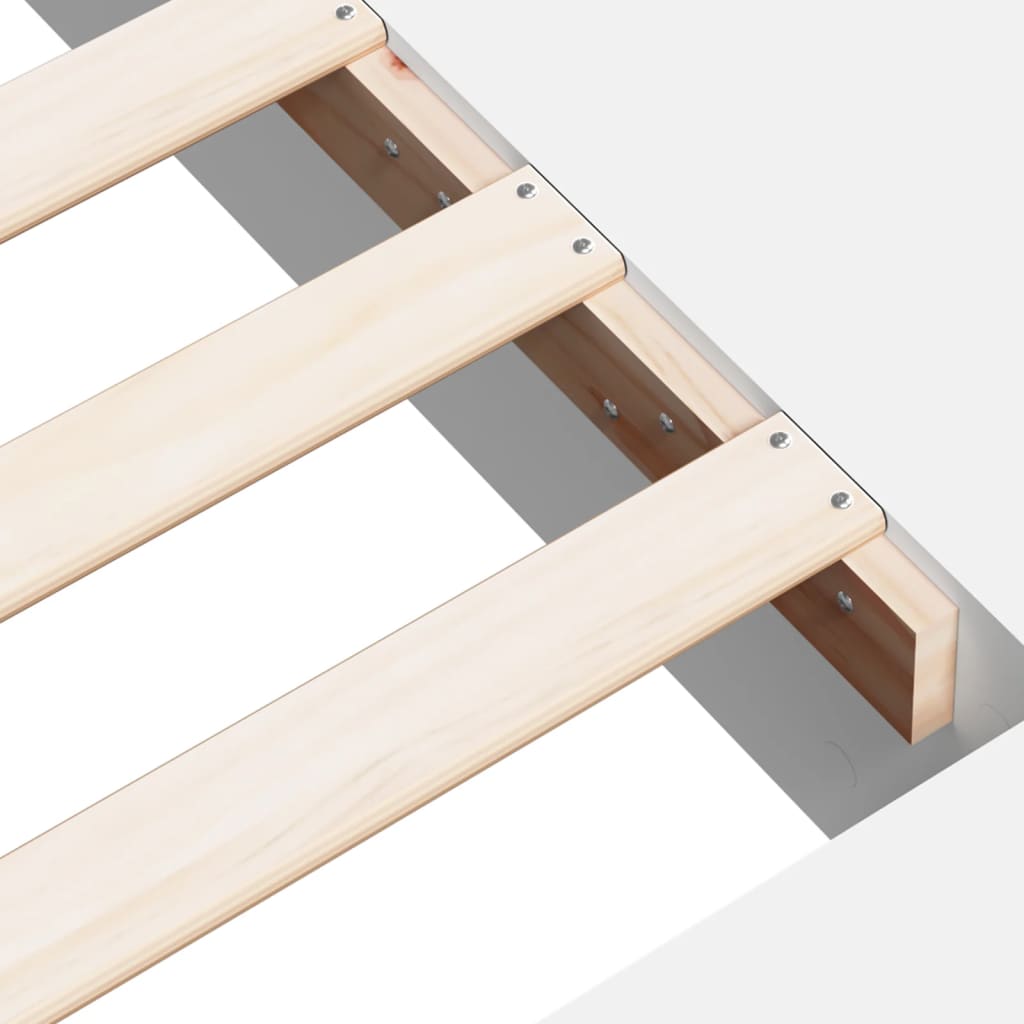 Giroletto Bianco 160x200 cm in Legno Multistrato | homemem39