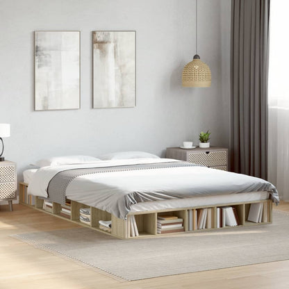 Giroletto Rovere Sonoma 150x200 cm in Legno Multistrato | homemem39