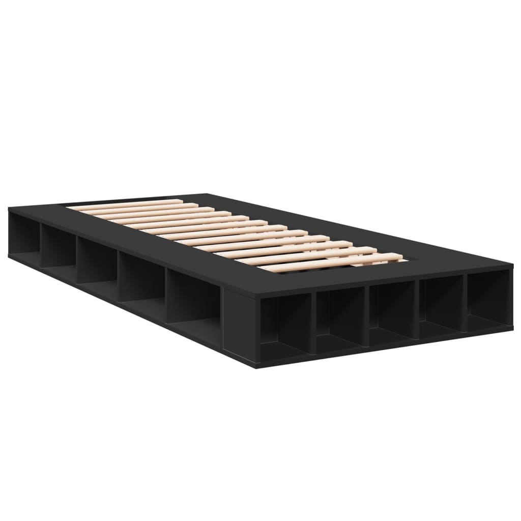 Giroletto Nero 100x200 cm in Legno Multistrato | homemem39