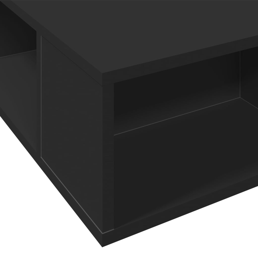 Giroletto Nero 100x200 cm in Legno Multistrato | homemem39