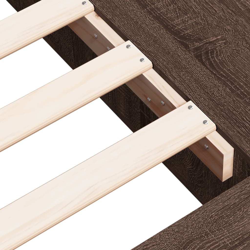 Giroletto Rovere Marrone 100x200 cm in Legno Multistrato | homemem39