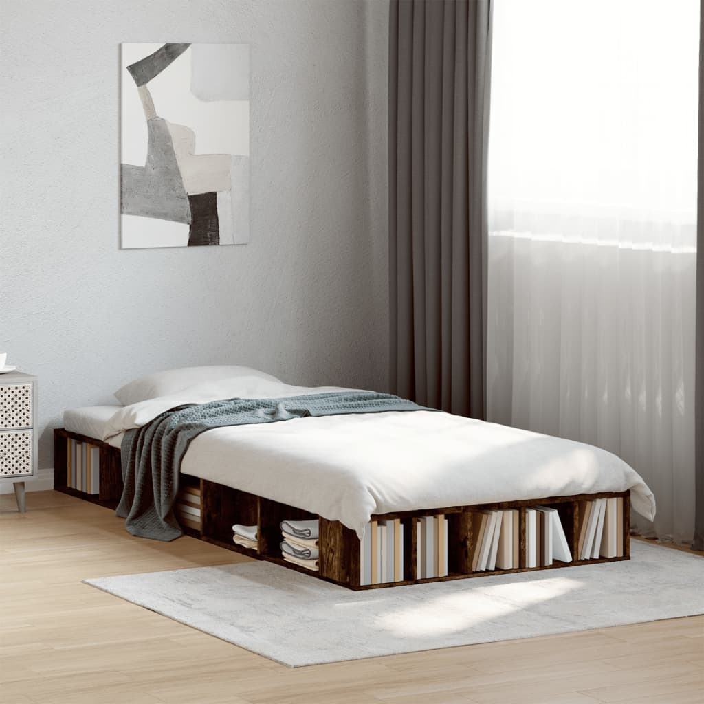 Giroletto Rovere Fumo 90x200 cm in Legno Multistrato | homemem39