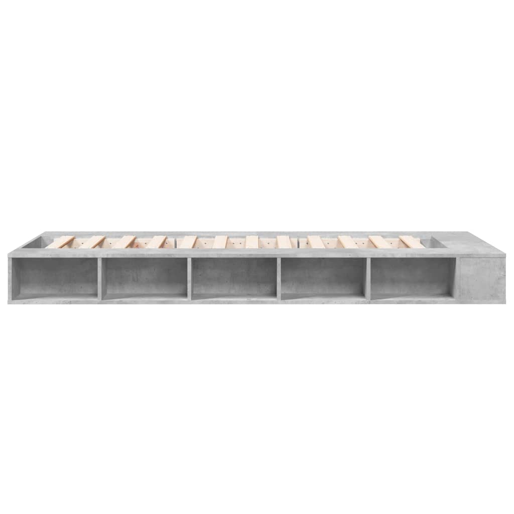 Giroletto Grigio Cemento 90x190 cm in Legno Multistrato | homemem39