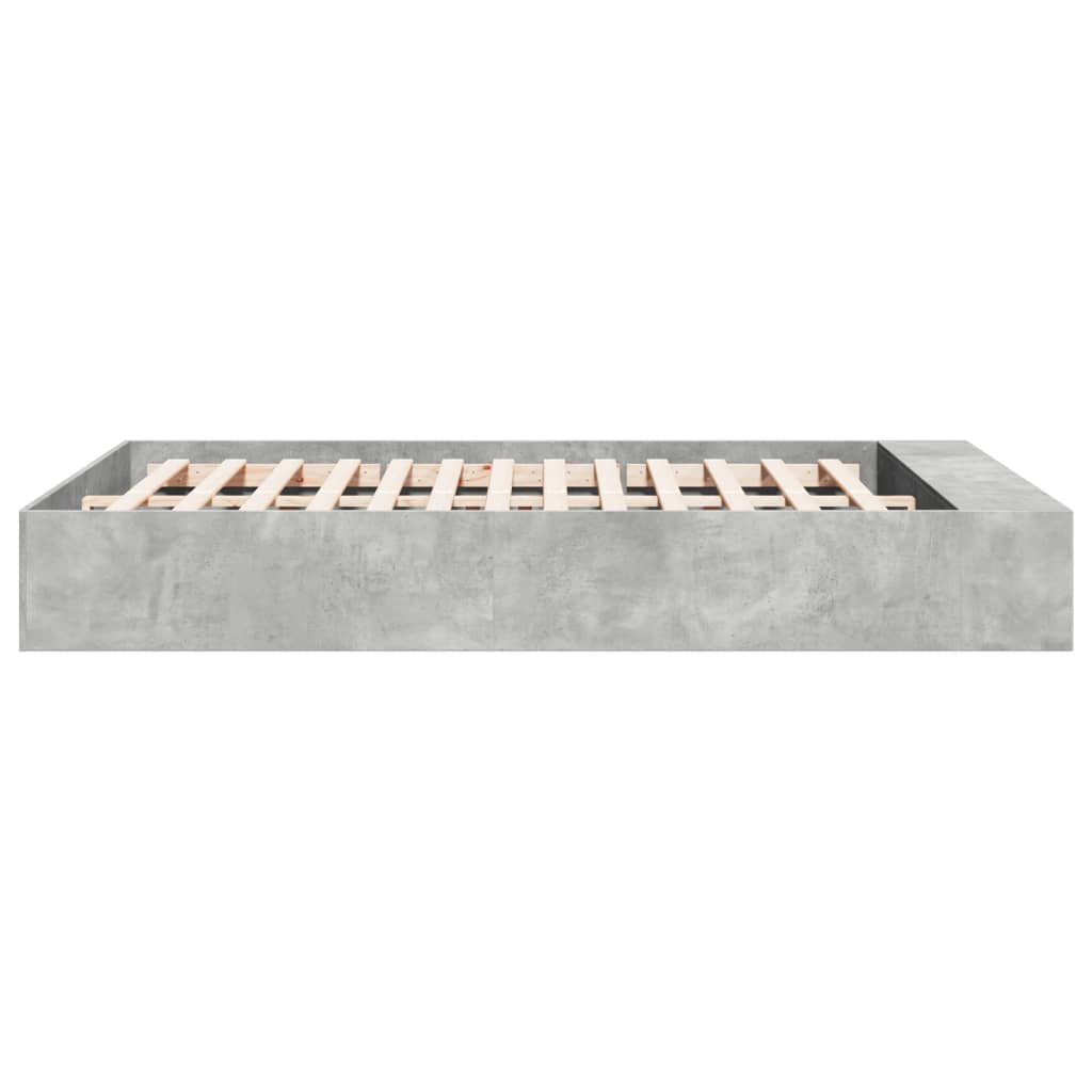 Giroletto Grigio Cemento 160x200 cm in Legno Multistrato | homemem39