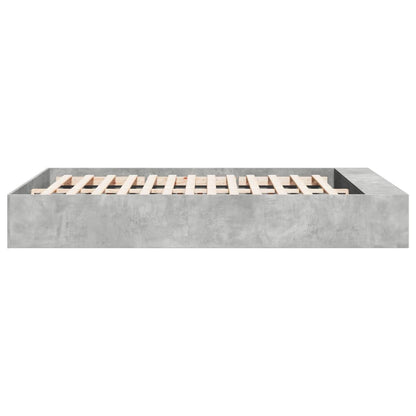 Giroletto Grigio Cemento 160x200 cm in Legno Multistrato | homemem39