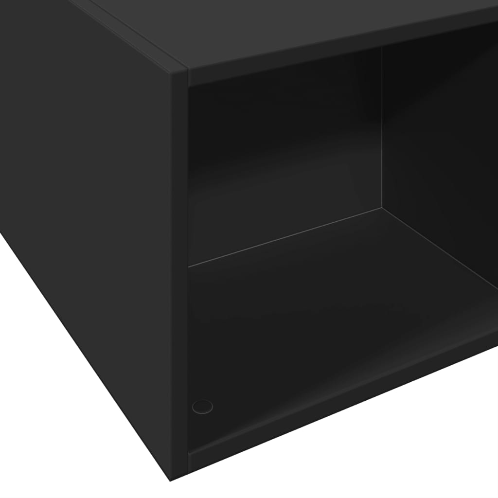 Giroletto Nero 150x200 cm in Legno Multistrato - homemem39