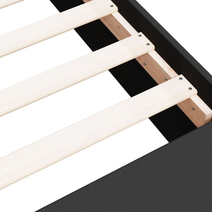 Giroletto Nero 150x200 cm in Legno Multistrato - homemem39