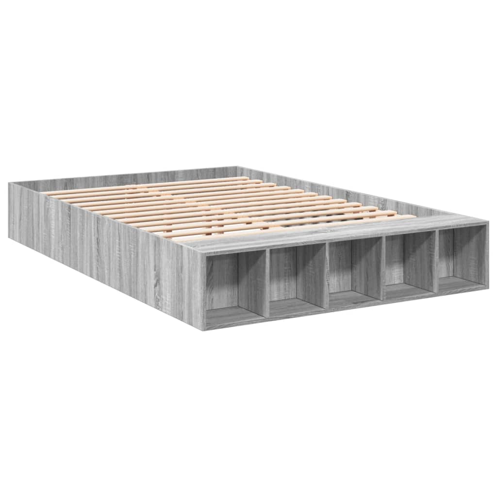 Giroletto Grigio Sonoma 140x200 cm in Legno Multistrato - homemem39