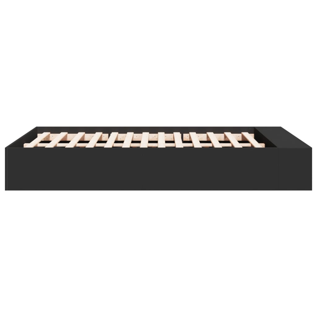 Giroletto Nero 120x190 cm in Legno Multistrato | homemem39