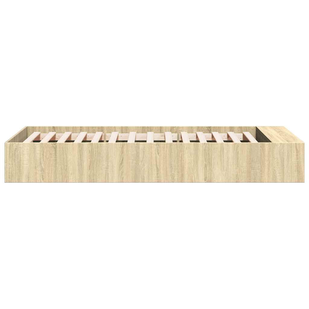 Giroletto Rovere Sonoma 90x200 cm in Legno Multistrato | homemem39